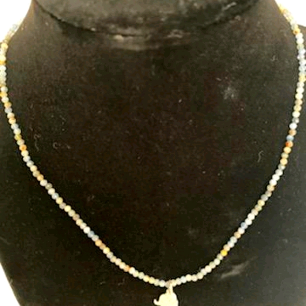 Beautiful necklace made of genuine natural beads